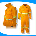 Preço de fábrica EN14116 workwear retardador de chamas para bombeiro vestindo